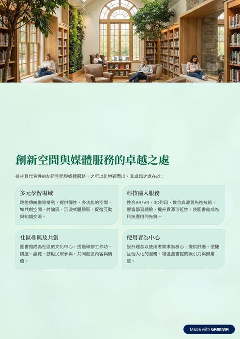 認識圖書館的創新空間與媒體服務ebook