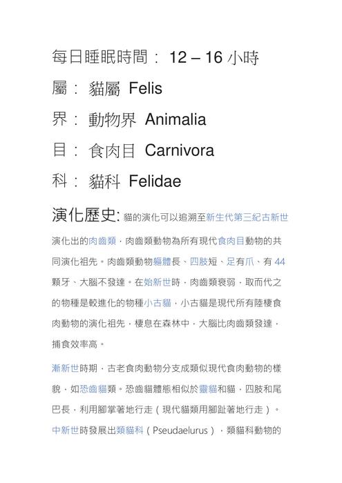 探索貓咪品種 (1) 探索貓咪品種 (1)