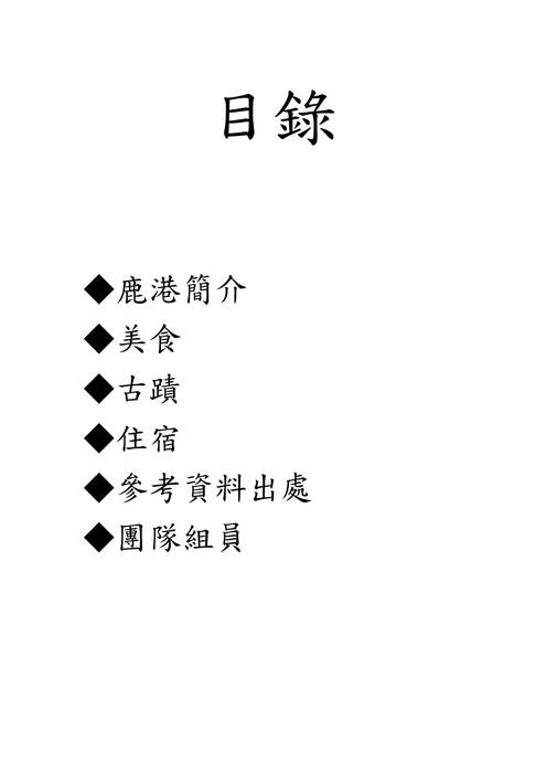 鹿港采風行